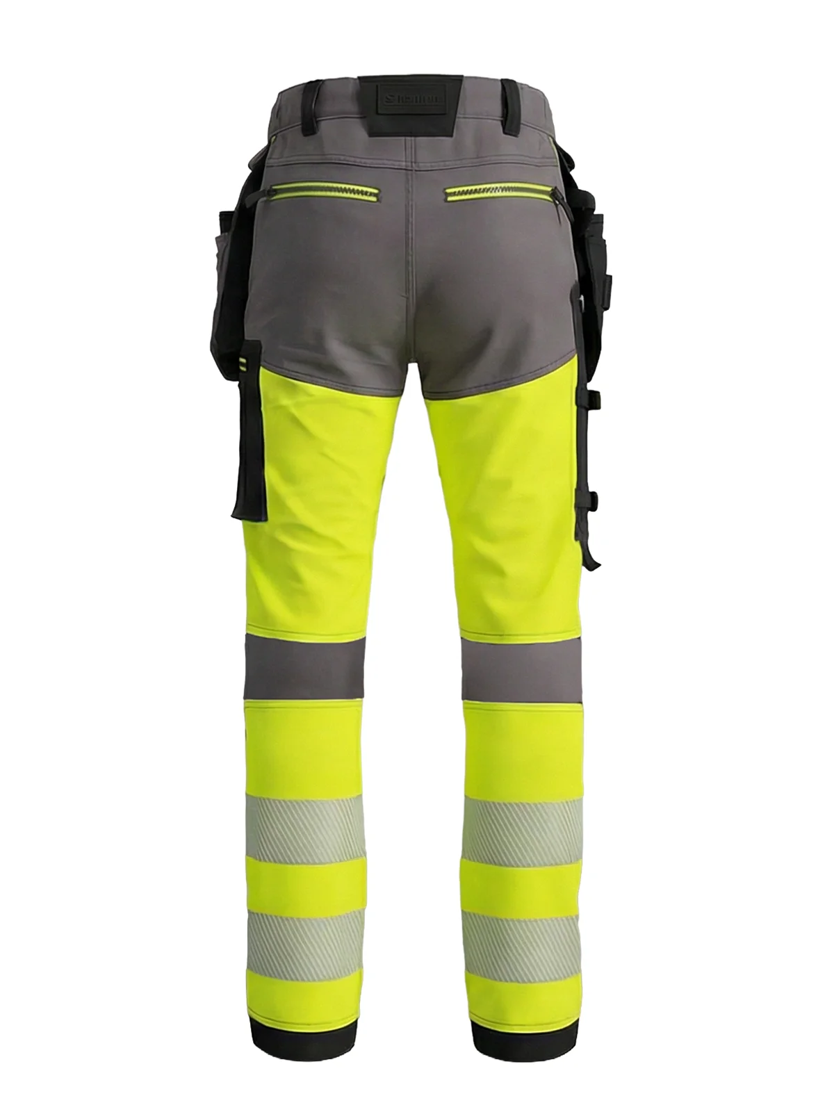 Raztegljive hlače 4-way stretch TENSION PRO Hi-vis Class 1 – pogled 8