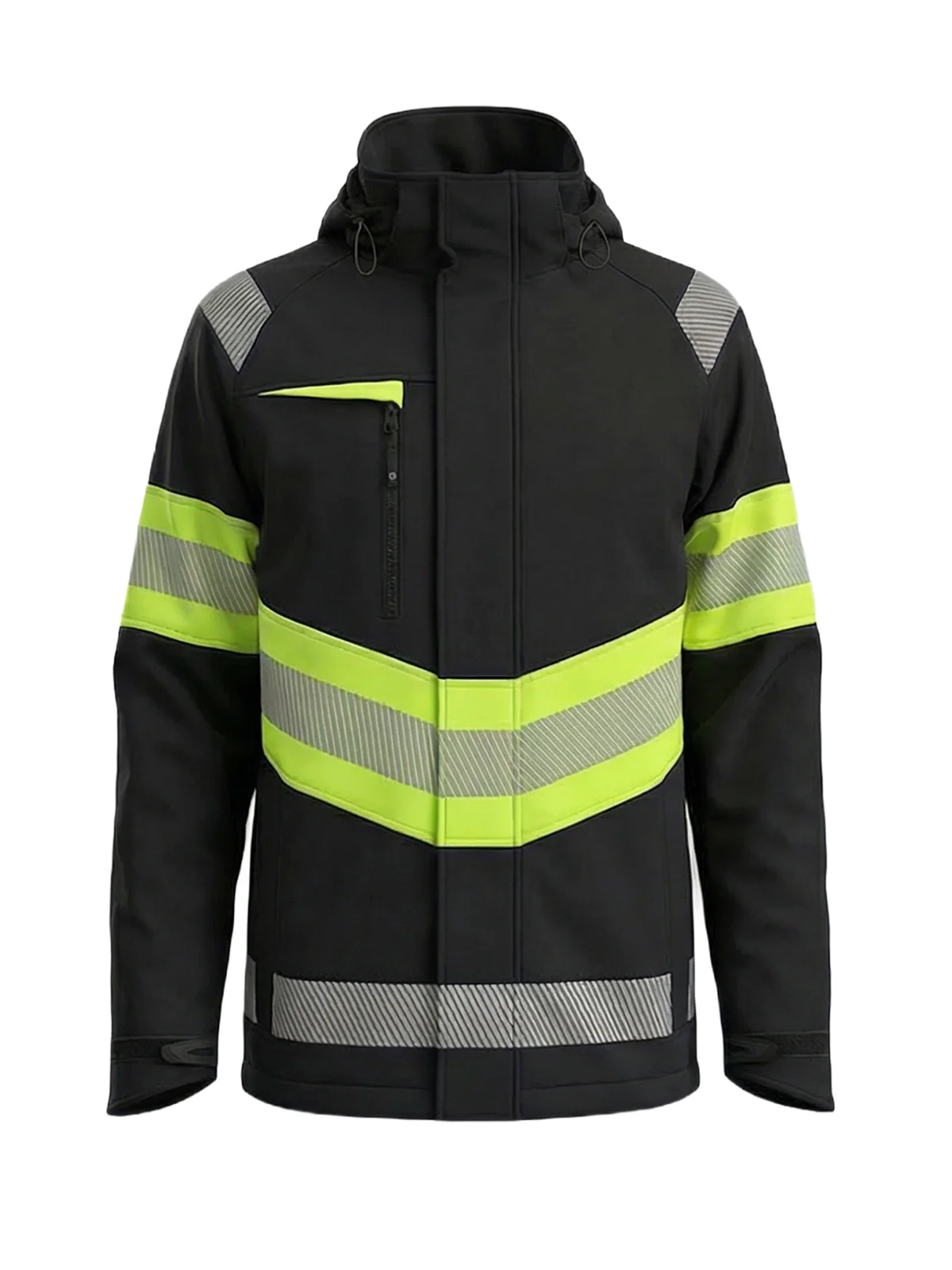 Zimska jakna iz softshella ATLANTA Hi-vis Class 1