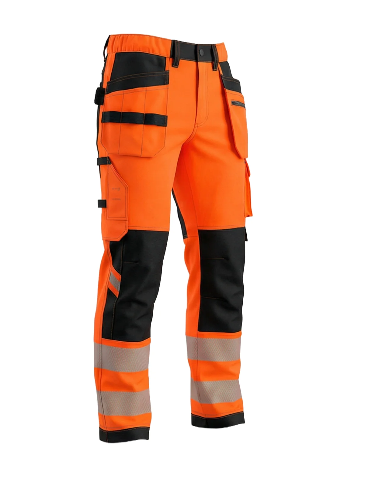 Raztegljive hlače Sorona 4-way stretch TENSION PRO Hi-vis Class 2 – pogled 2