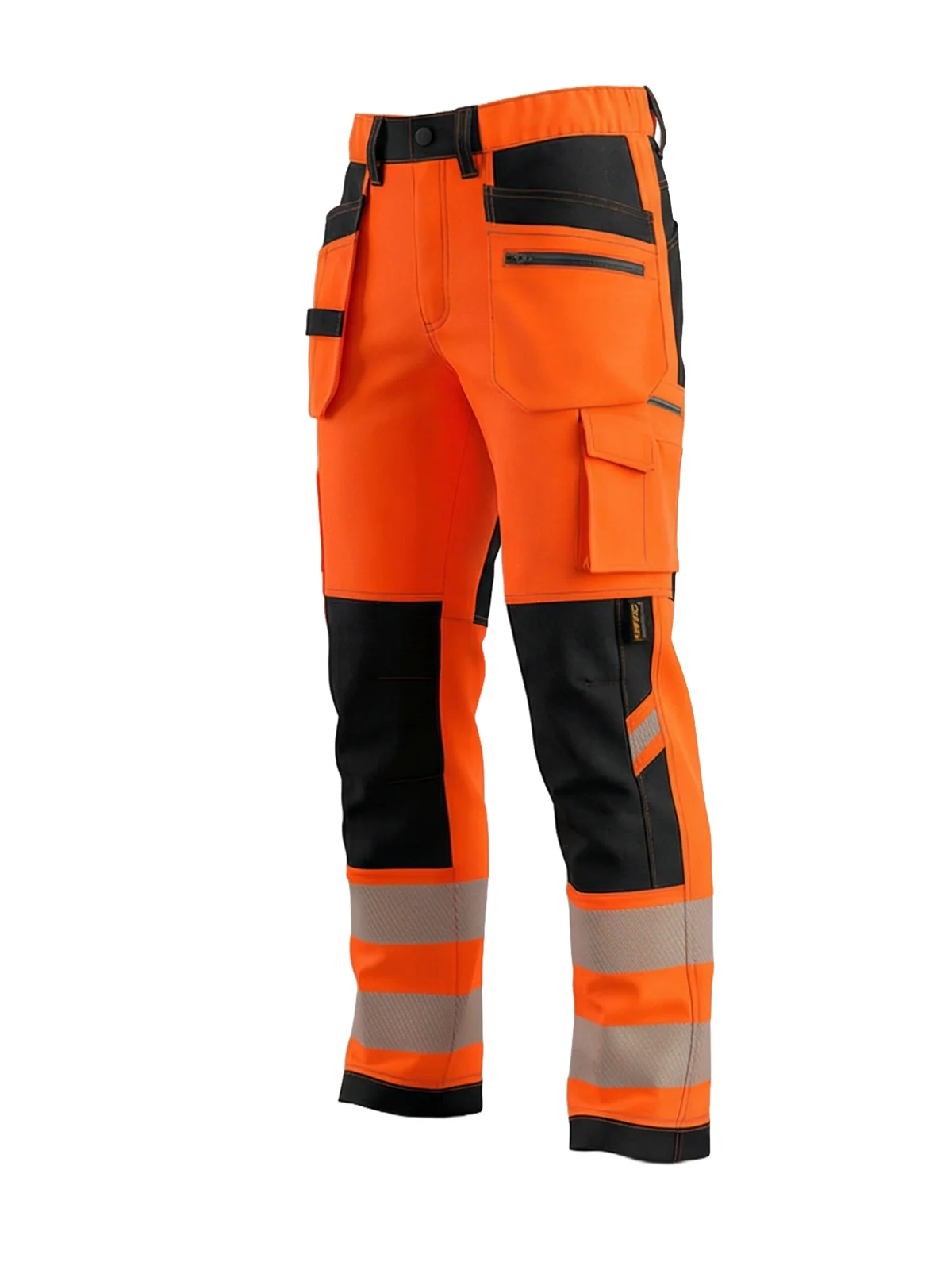 Raztegljive hlače Sorona 4-way stretch TENSION PRO Hi-vis Class 2 – pogled 3