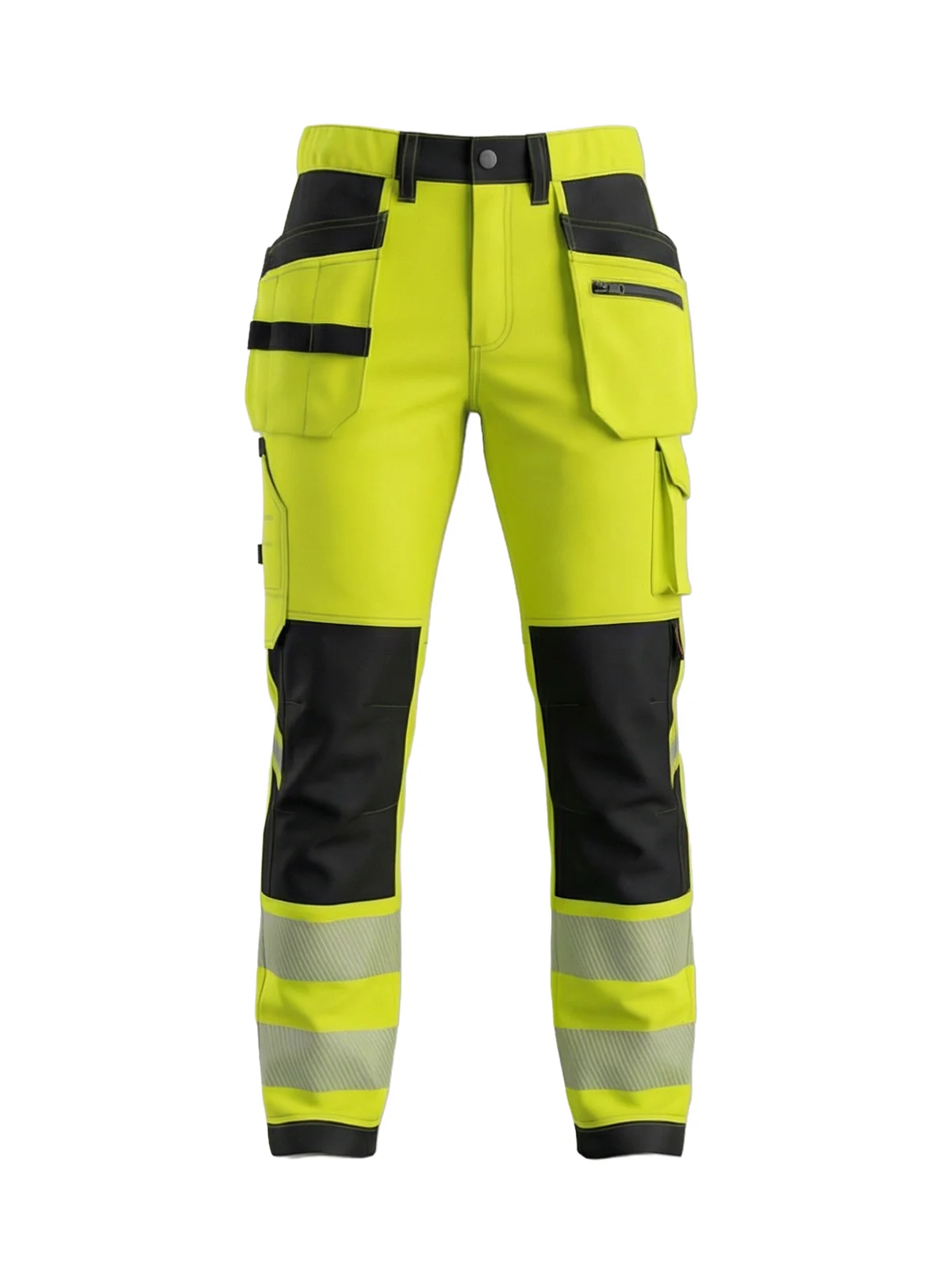 Raztegljive hlače Sorona 4-way stretch TENSION PRO Hi-vis Class 2 – pogled 5