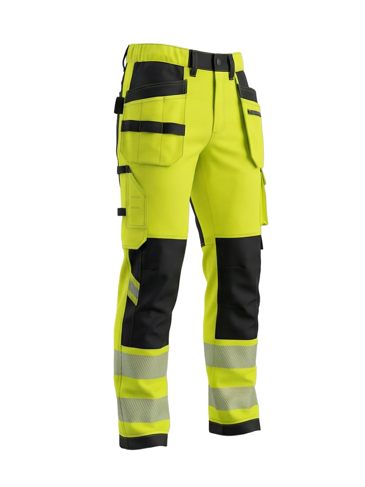 Raztegljive hlače Sorona 4-way stretch TENSION PRO Hi-vis Class 2 – pogled 6