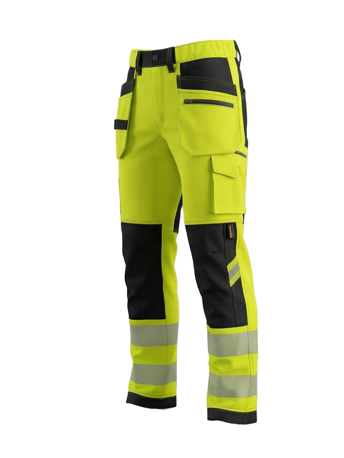 Raztegljive hlače Sorona 4-way stretch TENSION PRO Hi-vis Class 2 – pogled 7