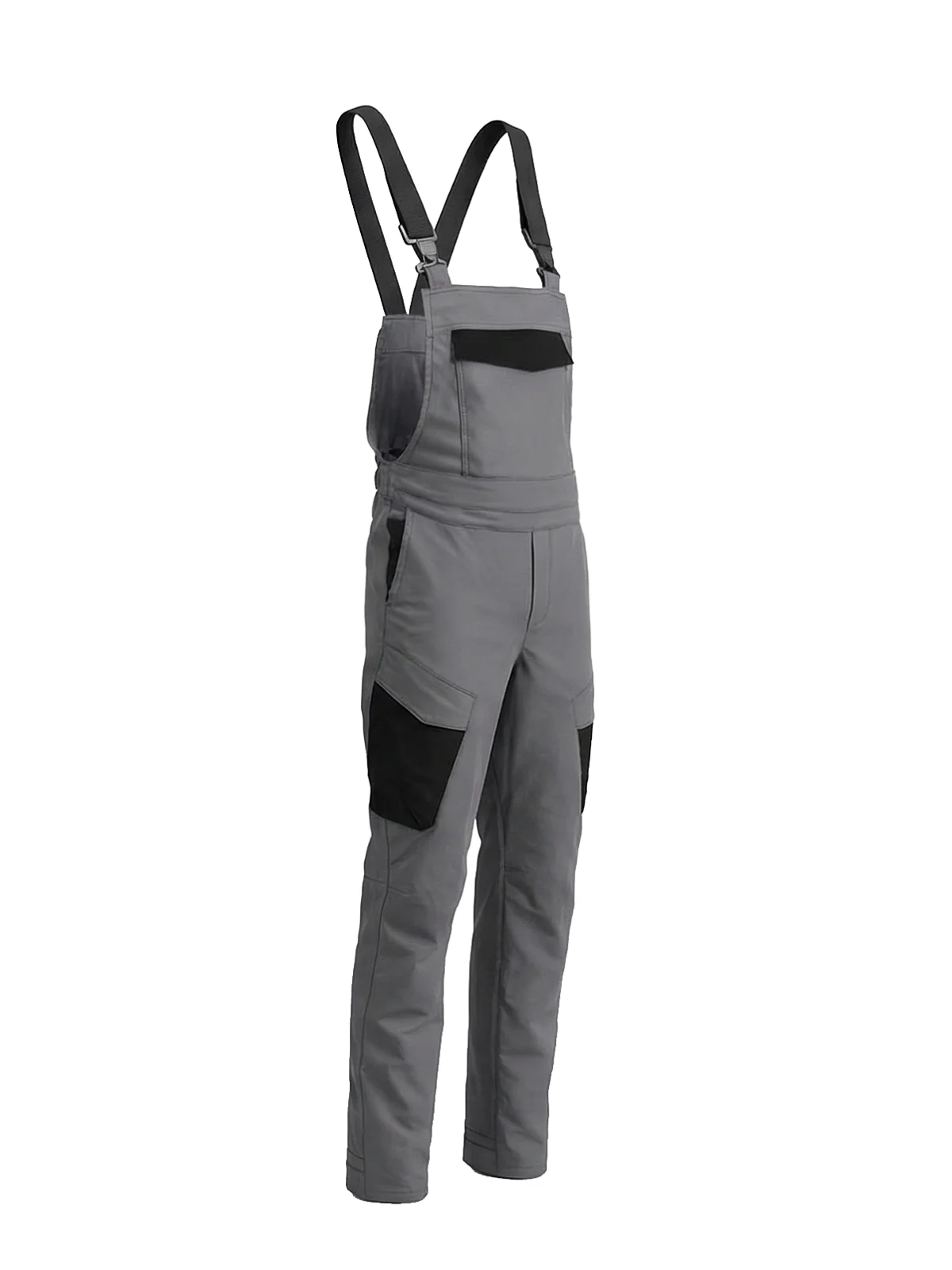 Hlače z naramnicami COMFORT 4-way stretch – pogled 3