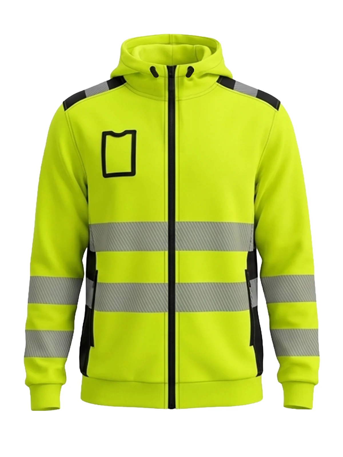 Jopa s kapuco DELAVER Hi-vis Class 3
