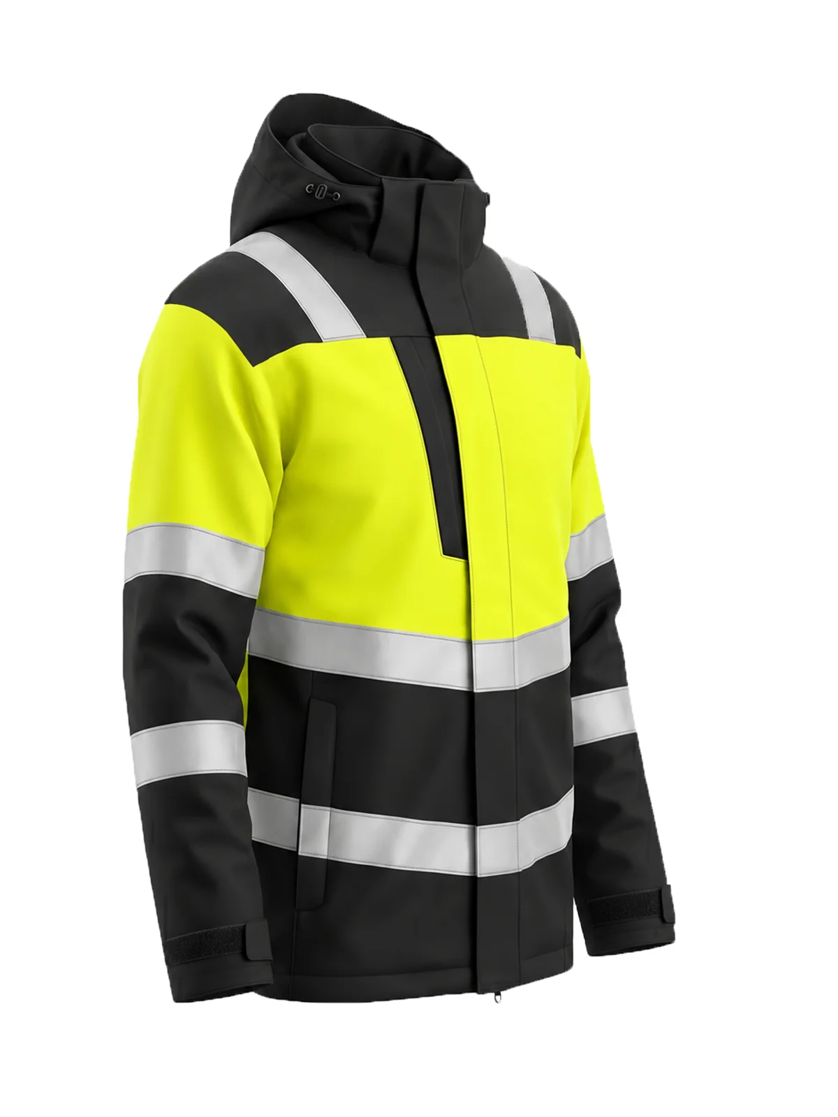 Prehodna jakna 3 in 1 LIMAPLUS Hi-Vis Class 1 s SORONA – pogled 2