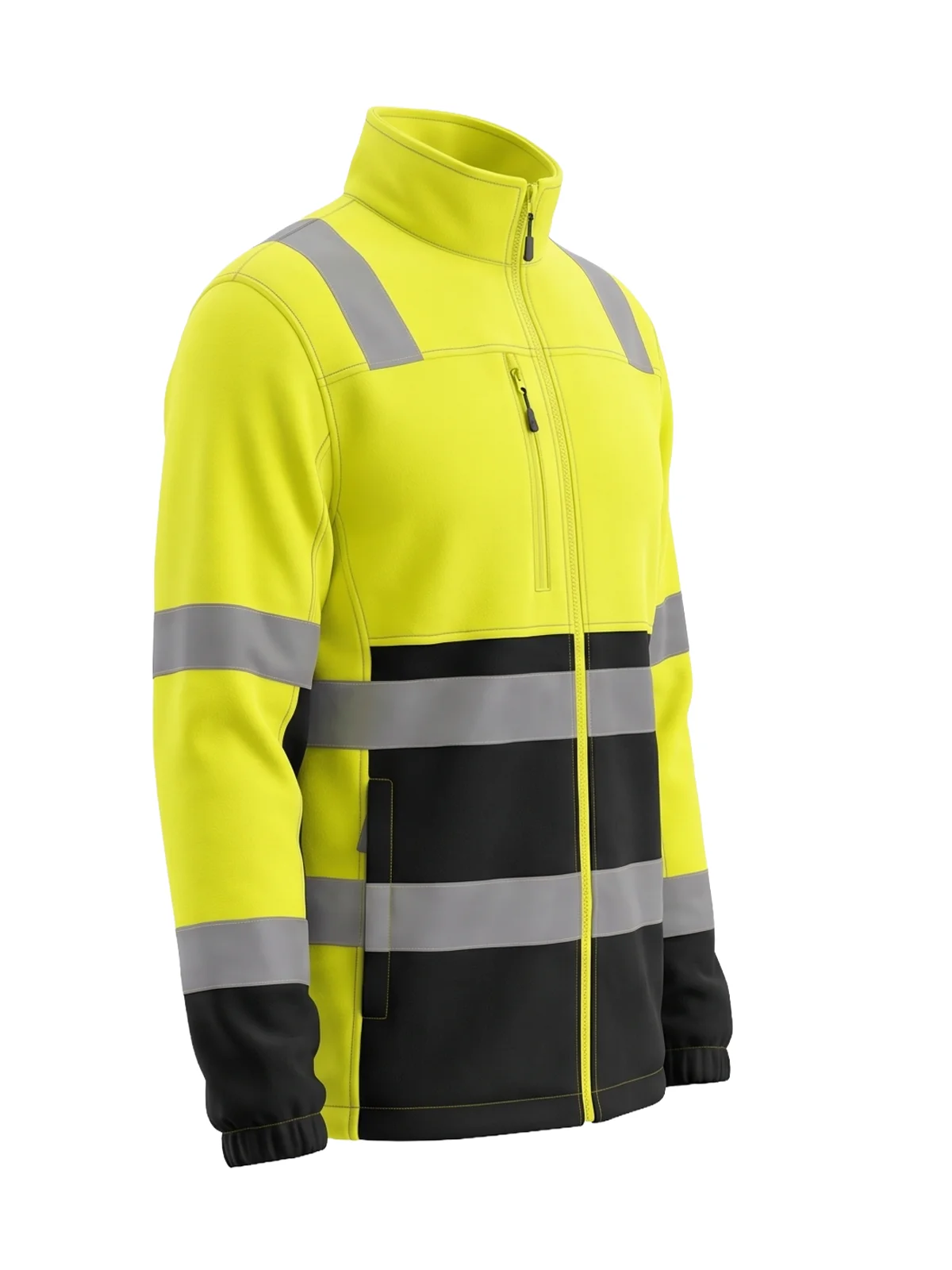Jopa iz flisa FLEECE FIT Hi-vis Class 2 – pogled 2