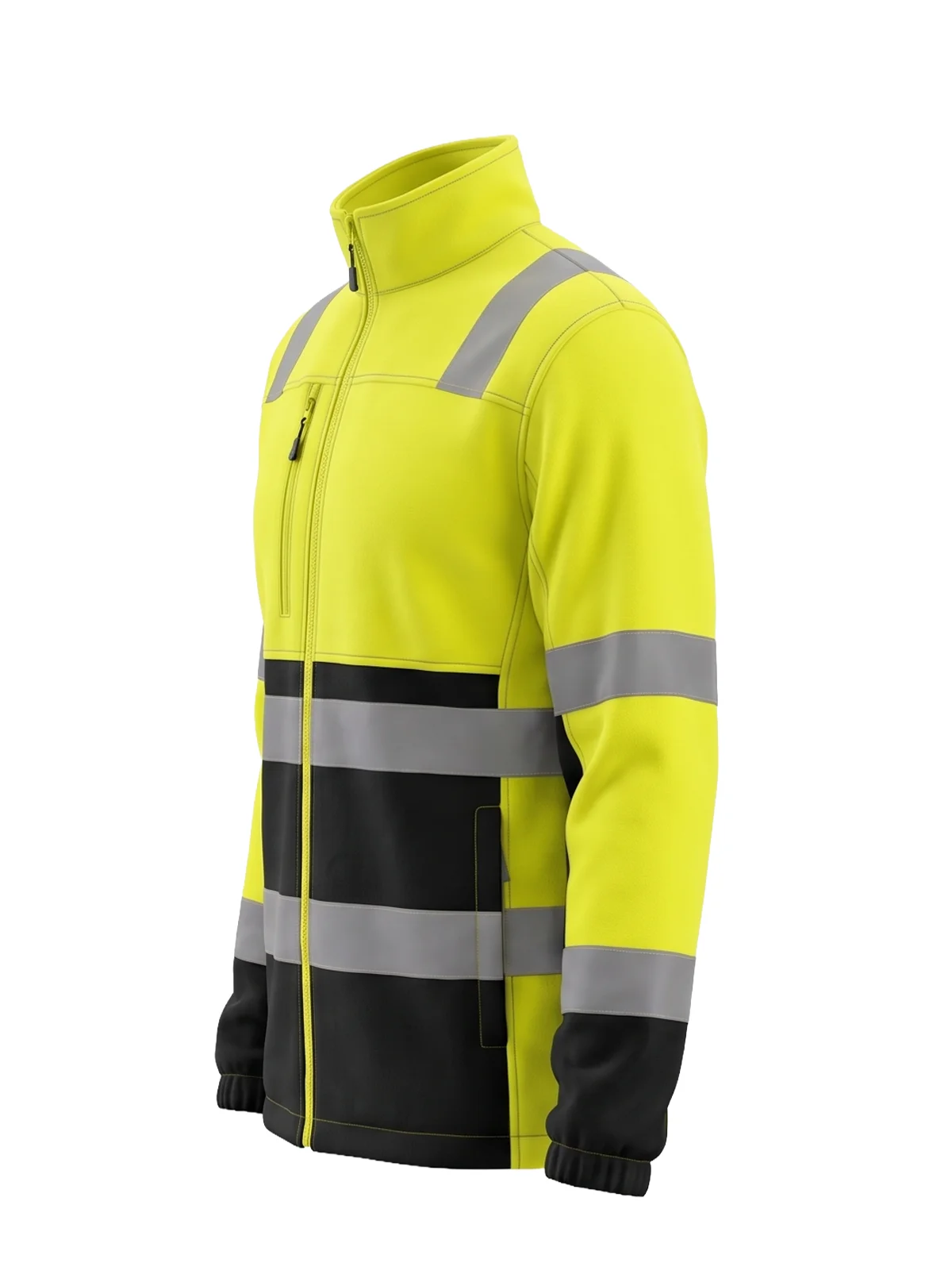 Jopa iz flisa FLEECE FIT Hi-vis Class 2 – pogled 3
