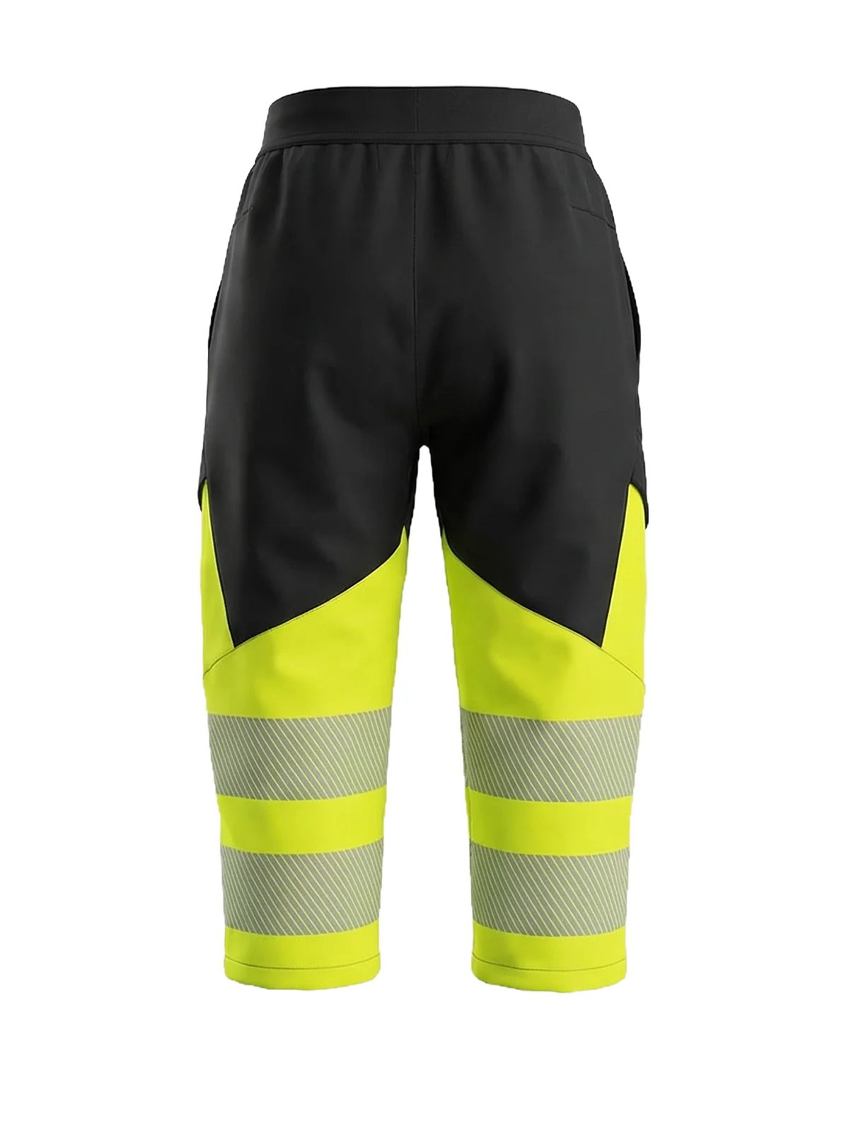 Raztegljive tričetrtinske hlače 4-way stretch COMFORT Hi-vis Class 1 – pogled 3