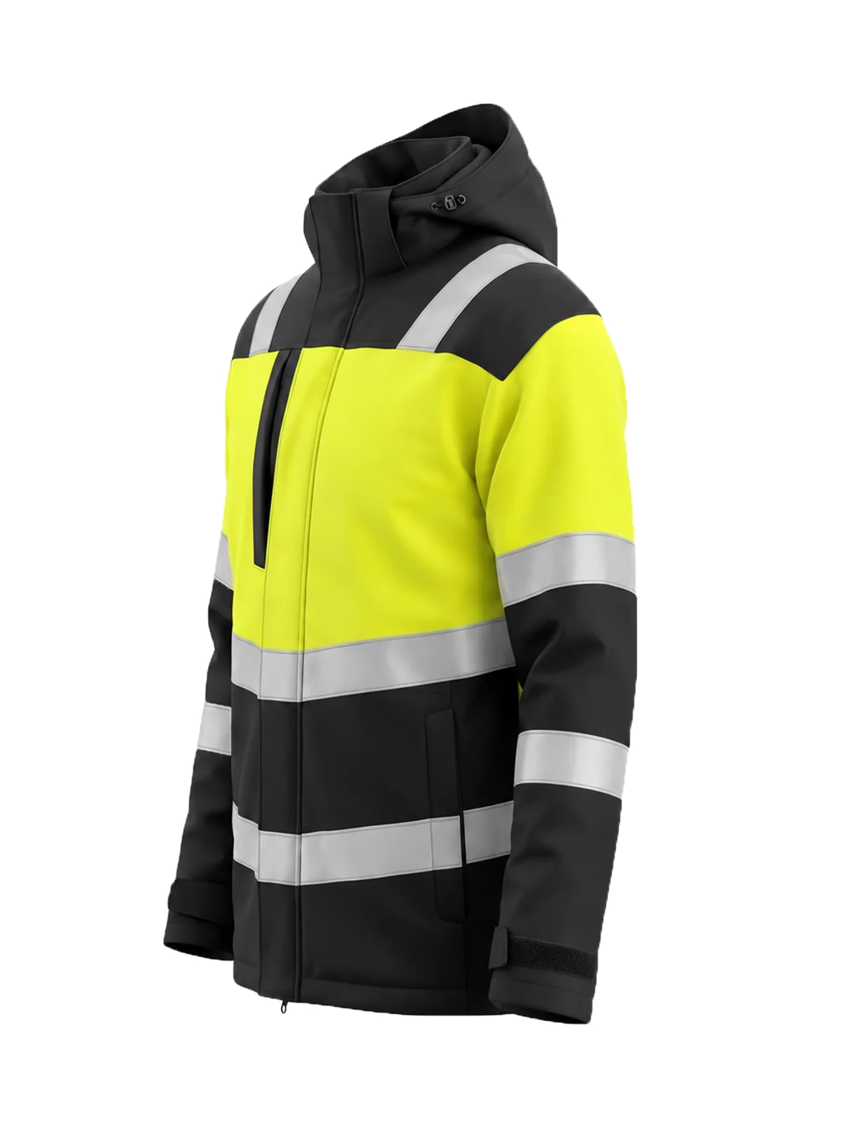 Prehodna jakna 3 in 1 LIMAPLUS Hi-Vis Class 1 s SORONA – pogled 3