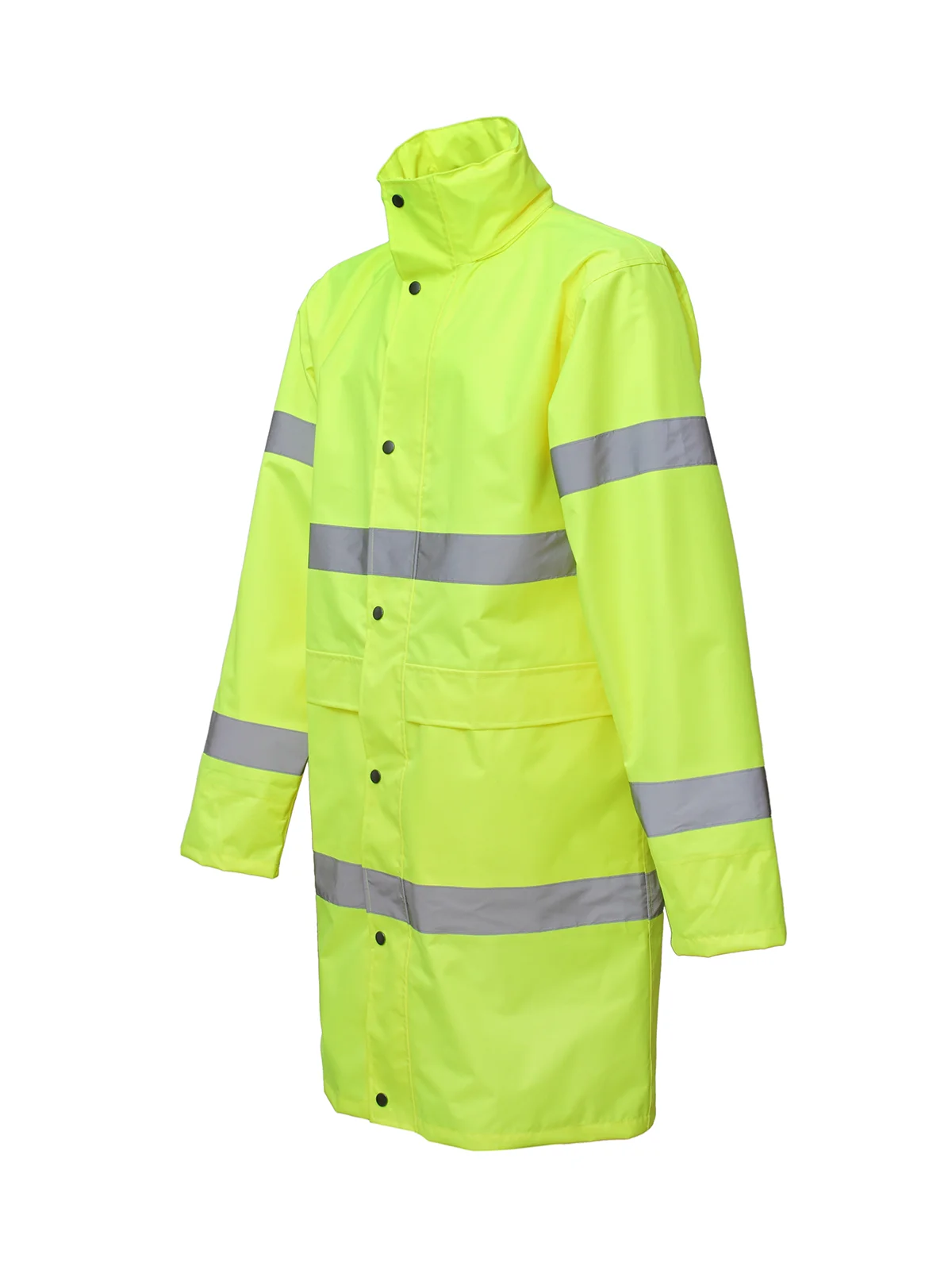 Dežni plašč Hi-vis Class 3 – pogled 2