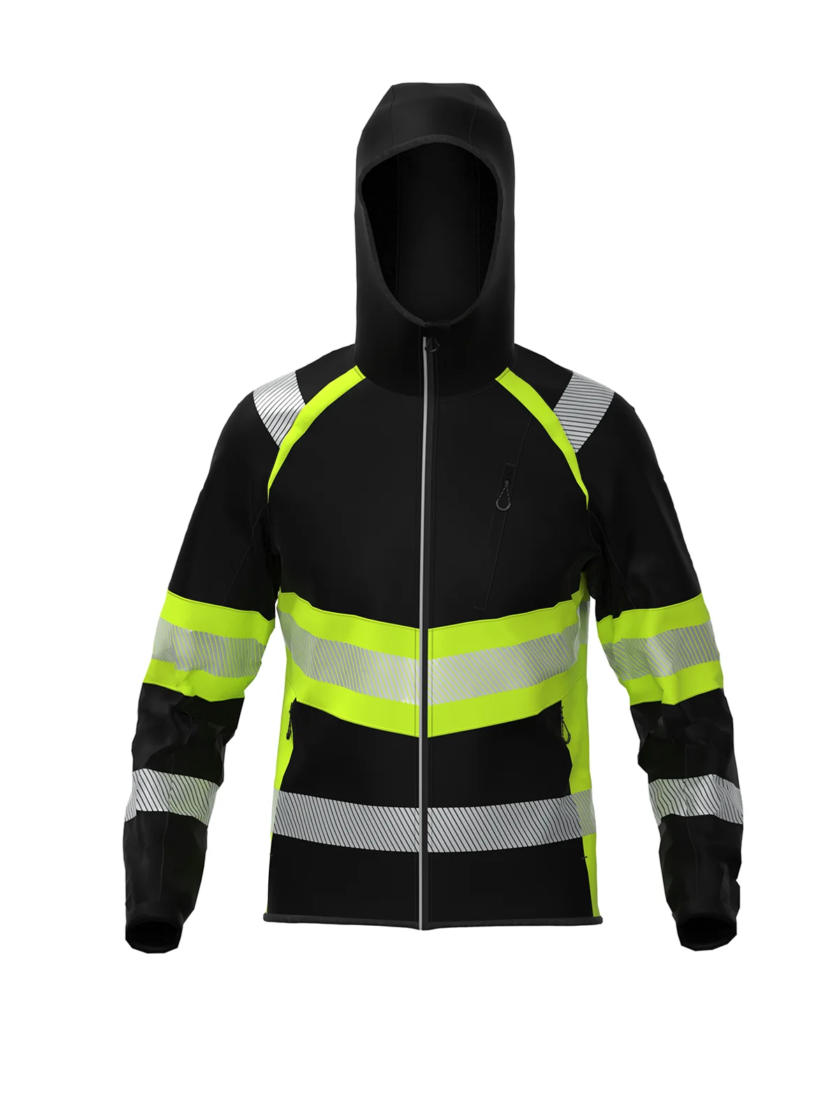Jakna iz softshella TOPEK Hi-vis Class 1