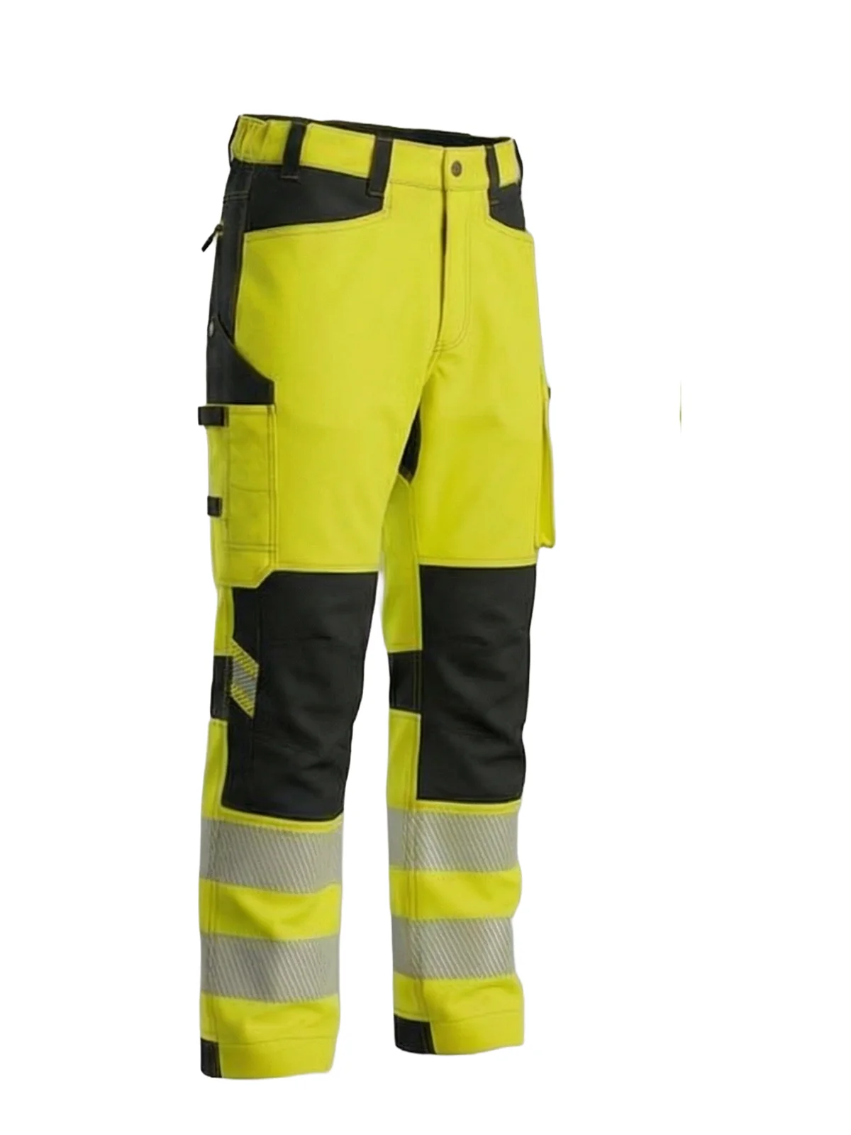 Raztegljive hlače 4-way stretch TENSION Hi-vis Class 2 – pogled 2