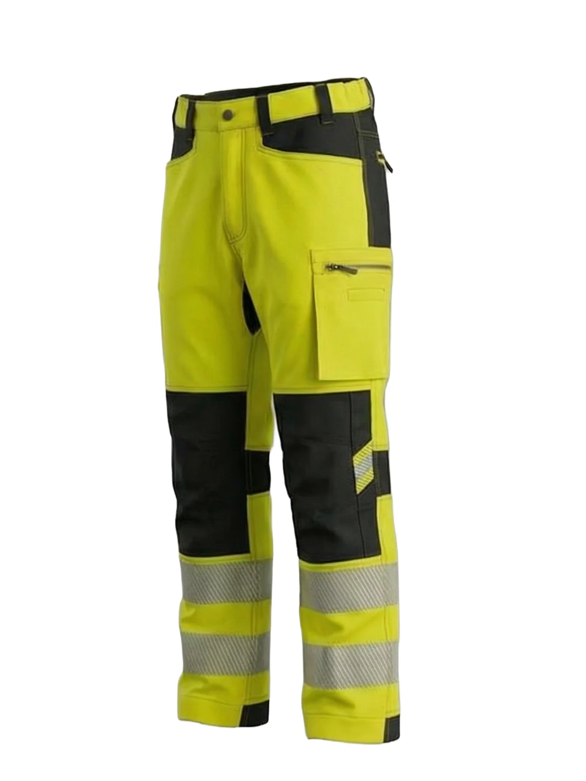 Raztegljive hlače 4-way stretch TENSION Hi-vis Class 2 – pogled 3