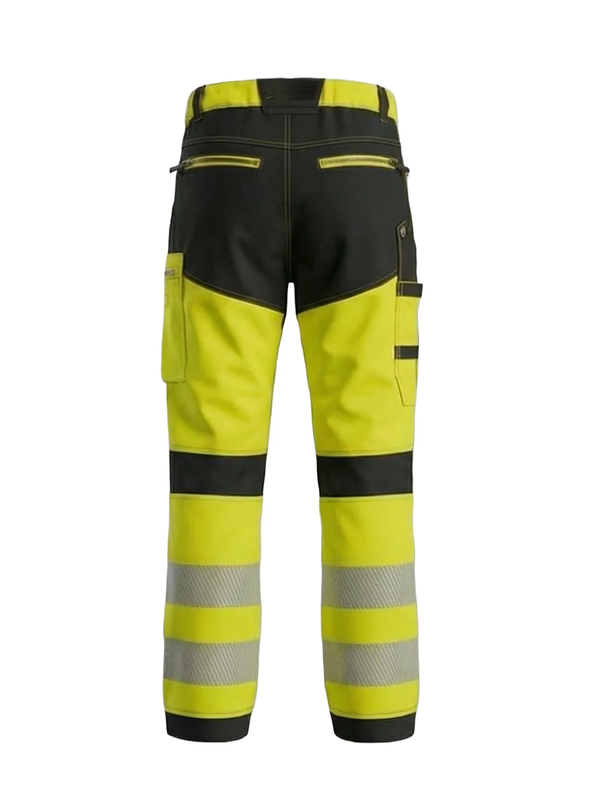 Raztegljive hlače 4-way stretch TENSION Hi-vis Class 2 – pogled 4