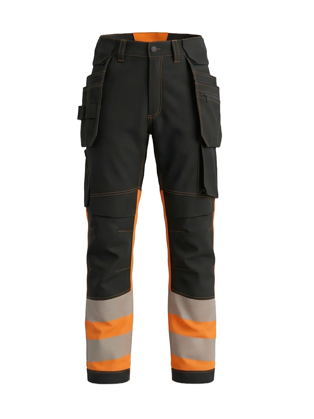 Raztegljive bombažne hlače COMBO PLUS Hi-vis Class 1