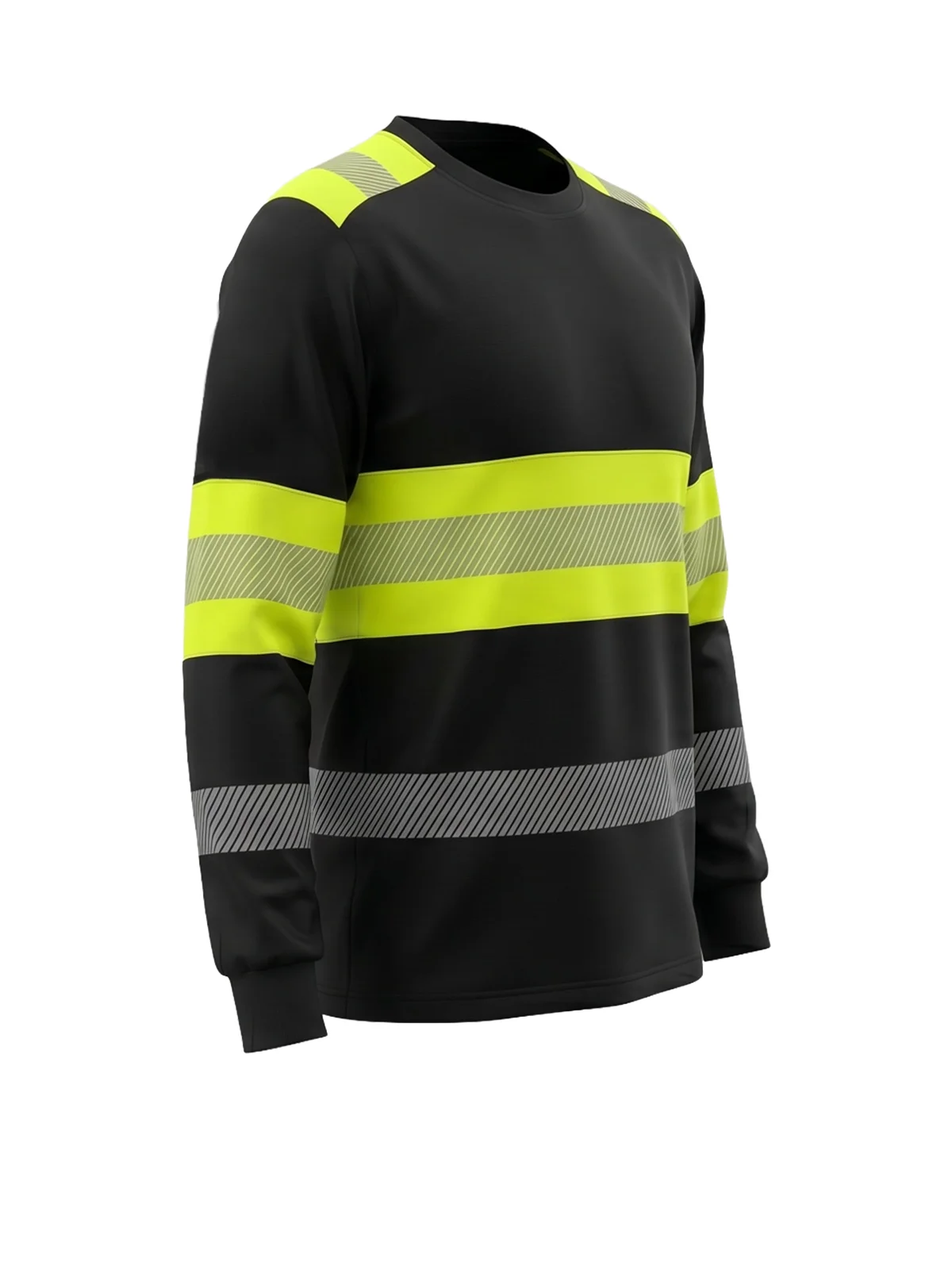 Majica RICO LONG Hi-vis Class 1 – pogled 2